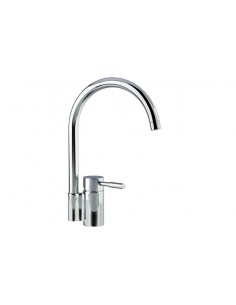 Baterie de bucătărie cu ţeavă curbată și mâner lateral.2451550 - 1