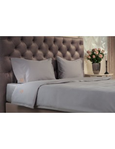 Lenjerie de pat Signature de Luxe Gris Foncé - 1