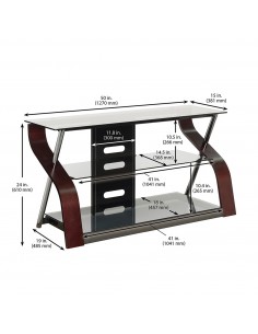 Comoda TV sticla COOPER - 1 2