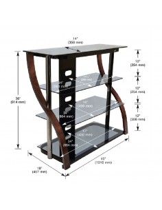 Comoda TV Sticla Tall - 1 2